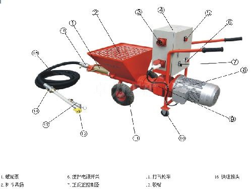 優(yōu)質(zhì)防火噴涂機(jī)